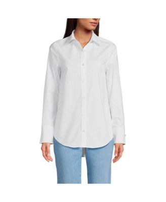 Women's Poplin Tie Sleeve Shirt