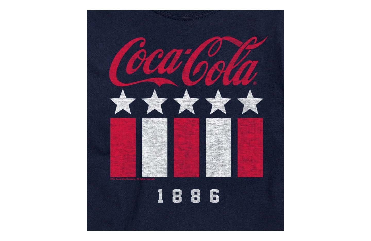 Мужская футболка AIRWAVES Hybrid Apparel Coca Cola Americana Short Sleeve, цвет: Чёрный — фото 7