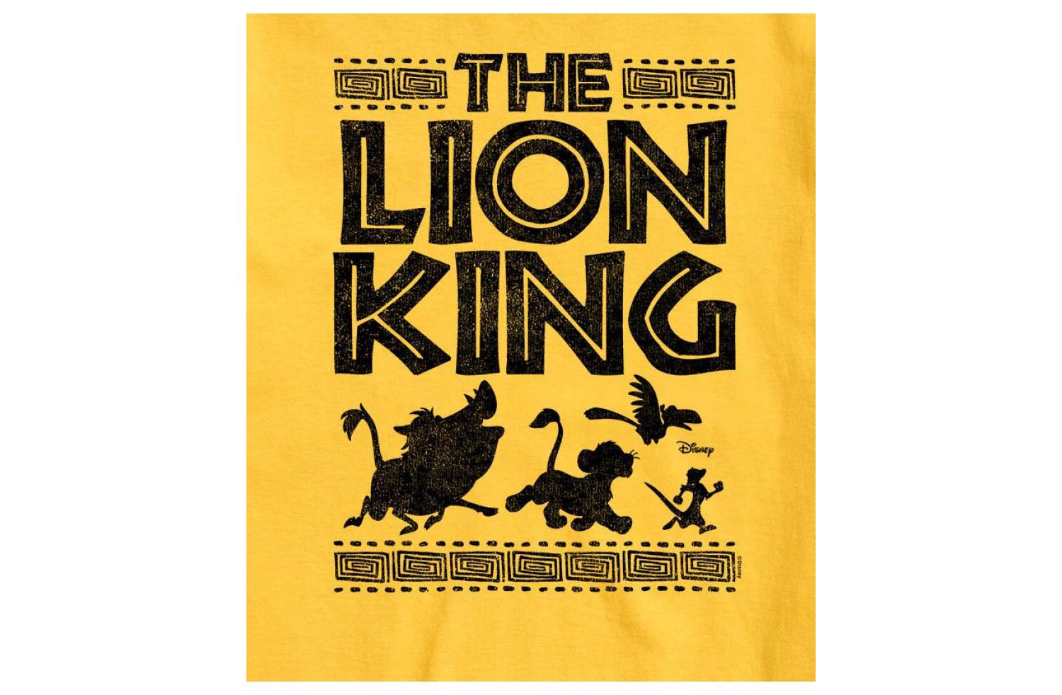 Hybrid Apparel The Lion King Mens Short Sleeve Tee