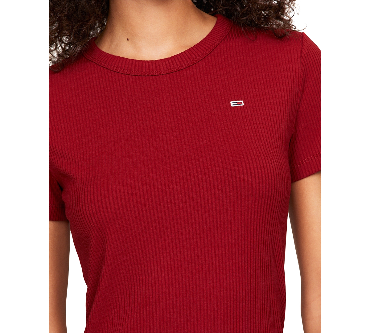 Tommy Jeans Women's Ribbed Bodycon Midi Dress