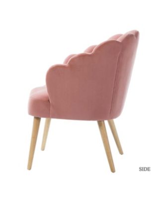 BOHO Accent Velvet Upholstered Living Room Chairs  for Makeup Room Bedroom