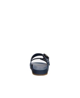 COACH ダブルバックルサンダル COACH Men's Denim Buckle Strap Sandal - Macy's