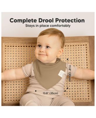 8pk Baby Bandana Bibs, Baby Drool Bibs for Baby Girl, Boy, Baby Bibs for Infant, Newborn