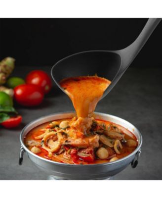 Large Nylon Soup Ladle Spoon with Comfortable Grip