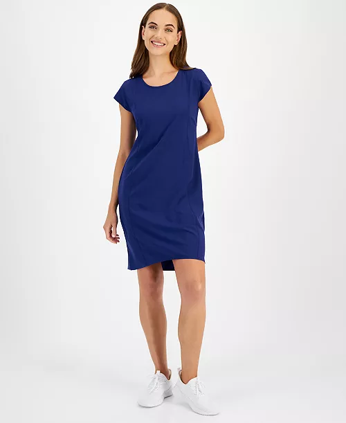 women's commuter side-slit dress, created for macy's