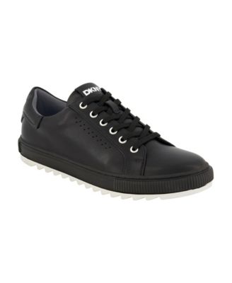 Men's Smooth Leather Sawtooth Sole Sneakers