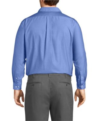 Big & Tall No Iron Supima Cotton Pinpoint Buttondown Collar Dress Shirt