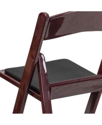 Folding Chair - Resin– 2 Pack 800Lb Weight Capacity Event Chair