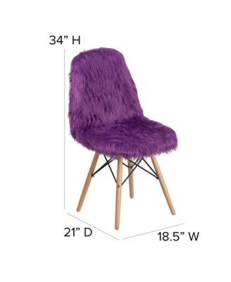 Shaggy Accent Chair