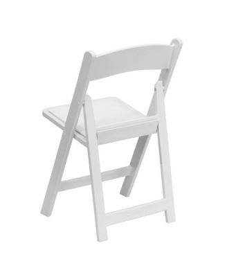 Set Of 4 Plastic Weight Capacity Indoor/Outdoor Resin Folding Chairs