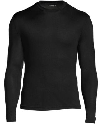 Men's Silk Long Underwear Crew Neck