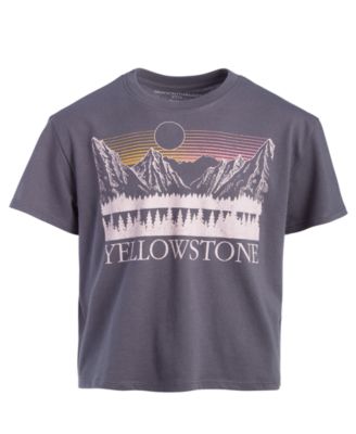 Grayson Threads Black - Big Girls Yellowstone Graphic Short-Sleeve T-Shirt