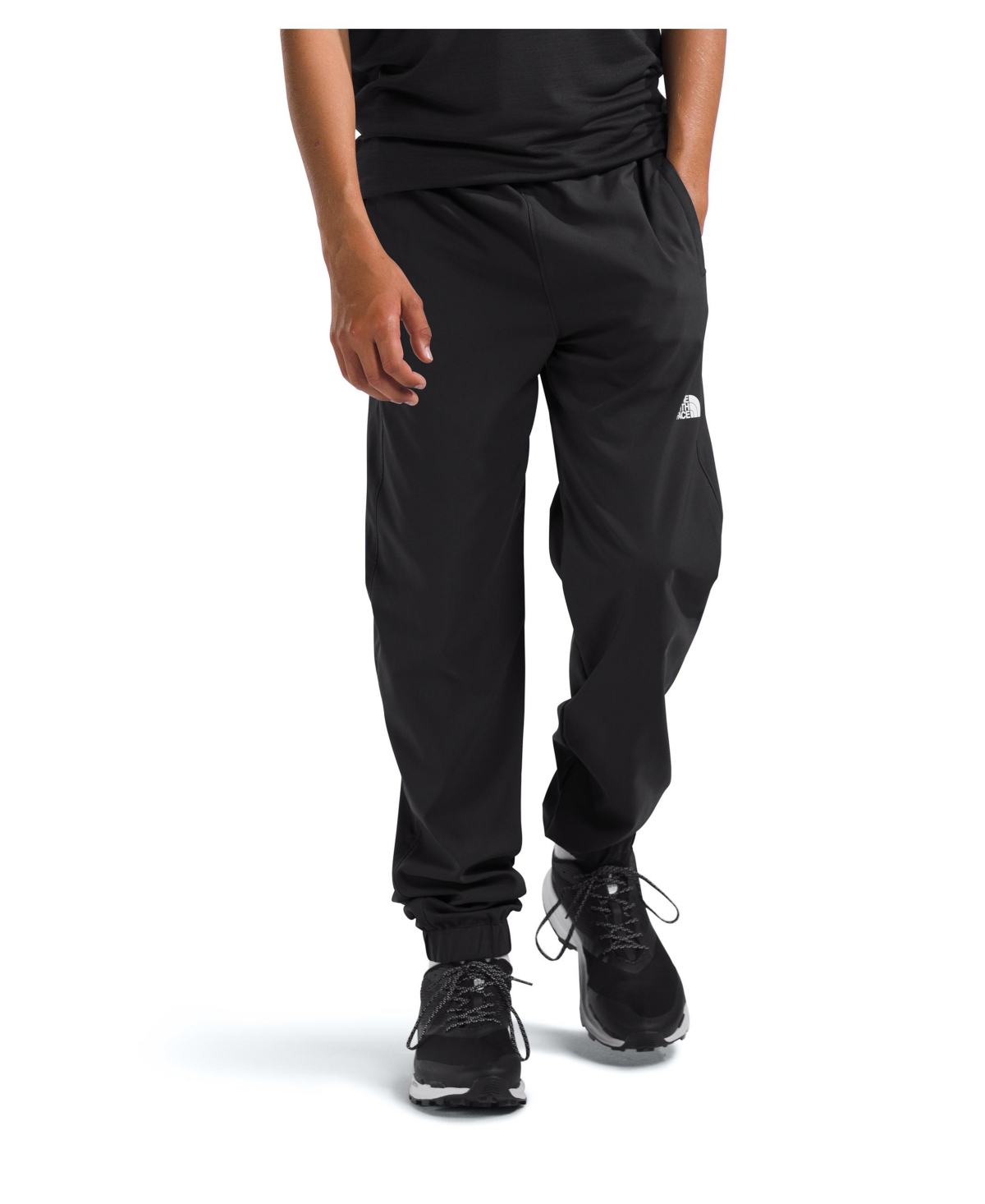 Shop The North Face Boy's On The Trail Pant In Tnf Black