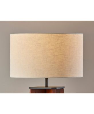 59.75" Wood Kirby Shelf Floor Lamp