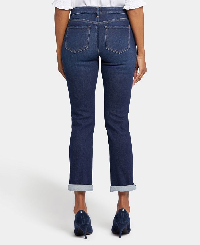 NYDJ Damen Sheri Slim Jeans, Batikblau, 44