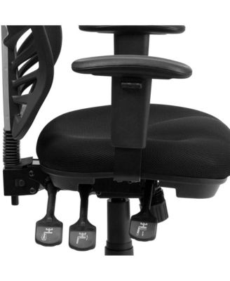 1 Pc Mesh Adjustable Arm Multifunction Swivel Ergonomic Mid-Back Executive Chair – Office Chair
