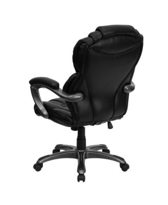 High Back Executive Swivel Ergonomic Office Chair With Accent Layered Seat/Back