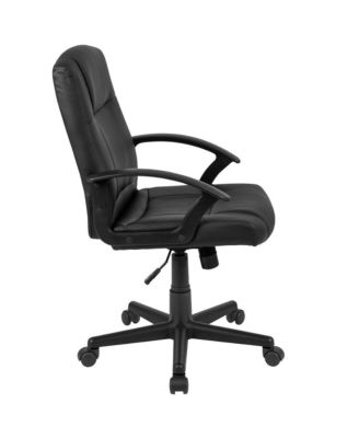 Task Chair, Mid-Back, Padded Seat & Back, With Arms, Adjustable, Office Furniture
