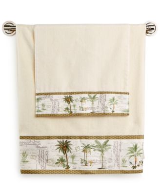 Avanti Colony Palm Bath Towel Collection Bedding