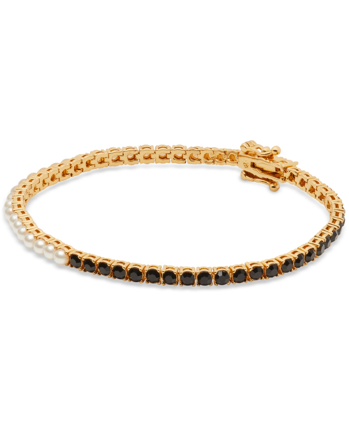 Kate Spade Gold-tone Cubic Zirconia Tennis Bracelet