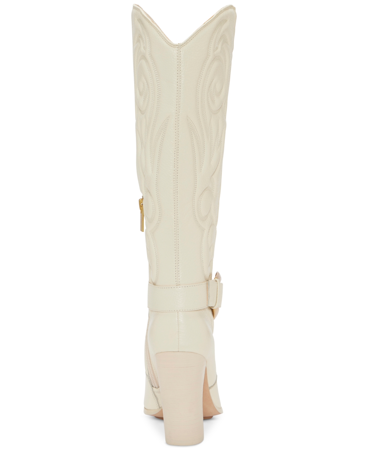 Vince Camuto Women's Biancaa Extra Wide-Calf Buckled Cowboy Dress Boots