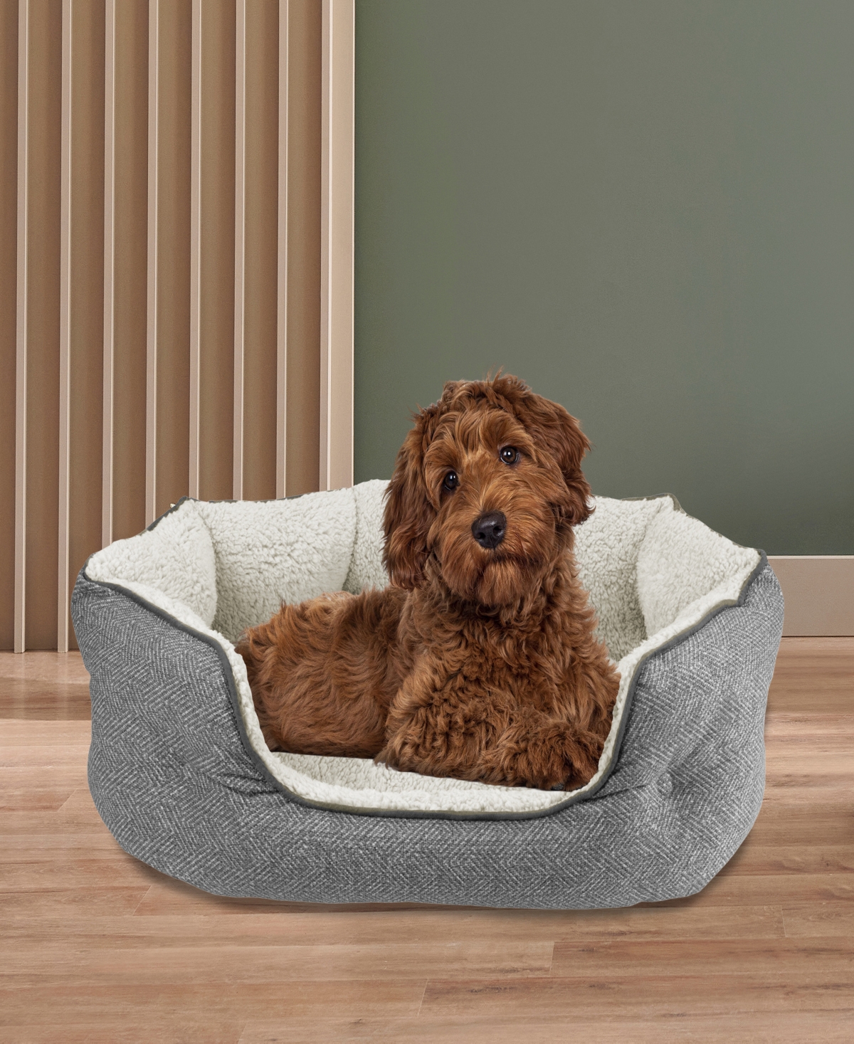 Cozy Soft Pet Bed - Charcoal