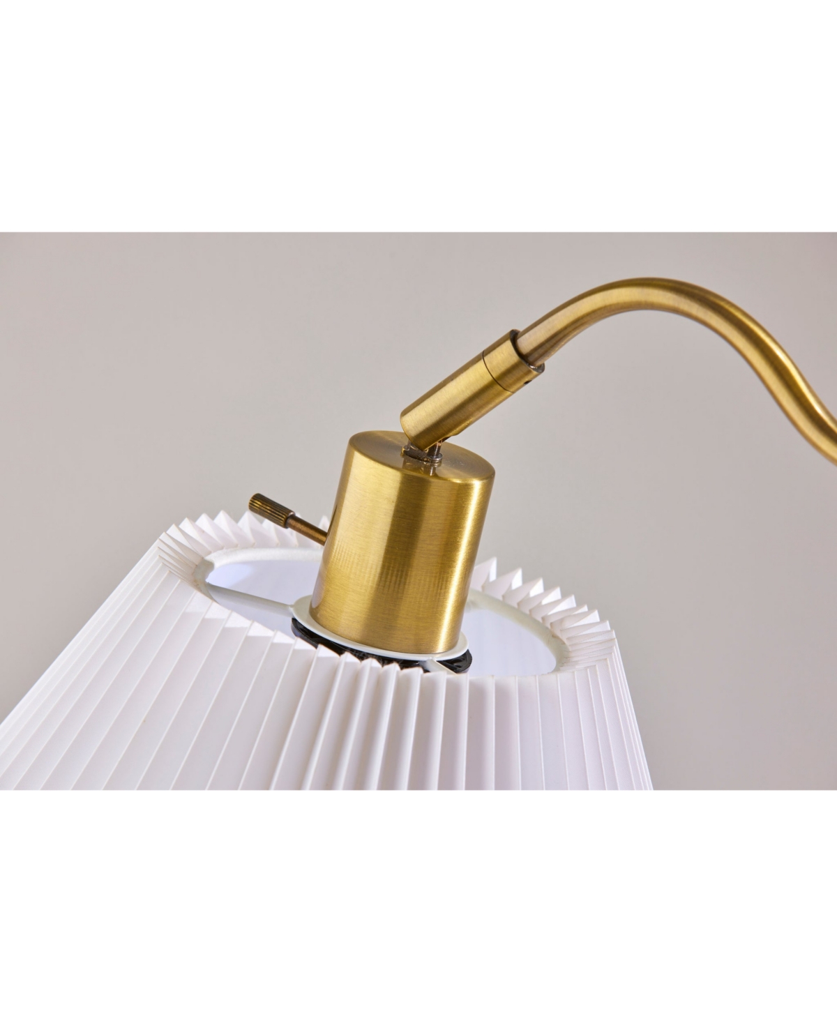 Adesso 26" Derby Table Lamp In Antique-like Brass