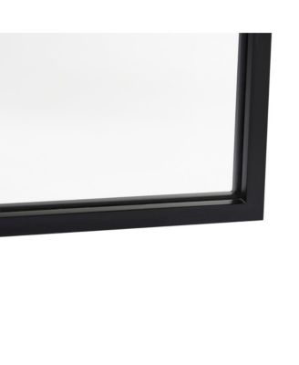 Muriel Arched Metal Framed Wall Mirror For Entryways, Dining Rooms, And Living Rooms