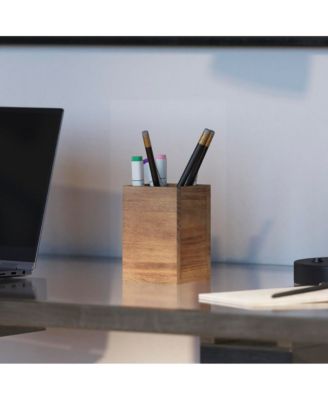 3 Piece Desk Organizer Set- Rustic Mail Organizer For Desktop - Great For Rustic Or Industrial Decor! Makeup Organizer For Vanity