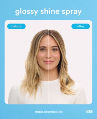 Glossy Shine Spray With Heat Protection, 6.5 oz.