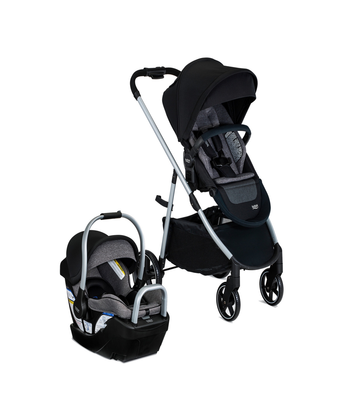 Shop Britax Willow Grove Sc Travel System In Black