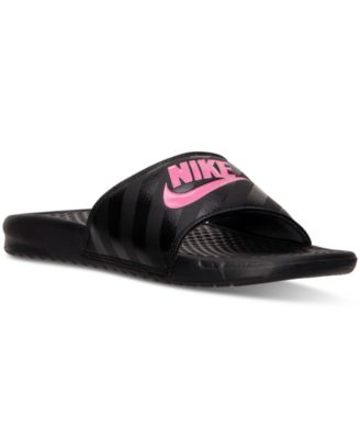 nike benassi women's slide sandals