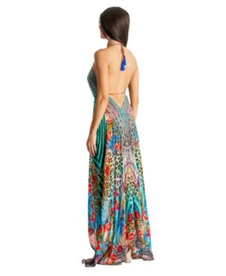Women's Maxi Halterneck Dress