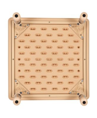 24" Square Plastic Height Adjustable Activity Table