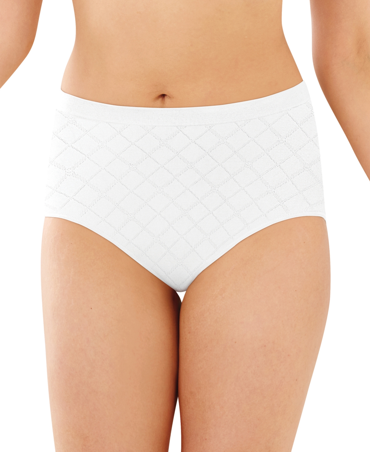Shop Bali Comfort Revolution Microfiber Brief Underwear 803j In Diamond White