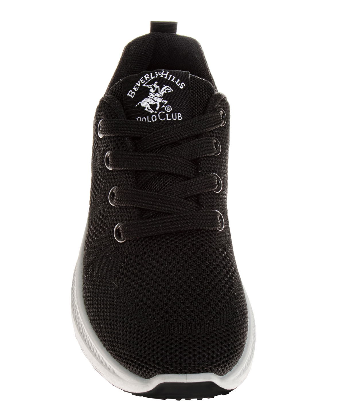 Shop Beverly Hills Polo Club Little And Big Boys Lace-up Fashion Sneakers In Black