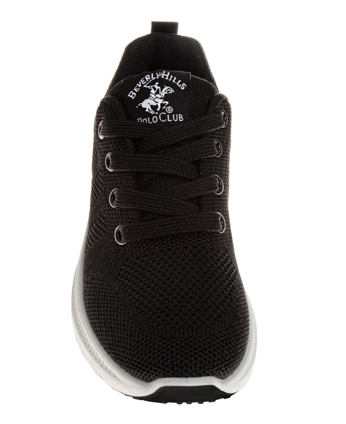 Shop Beverly Hills Polo Club Little And Big Boys Lace-up Fashion Sneakers In Navy,orange