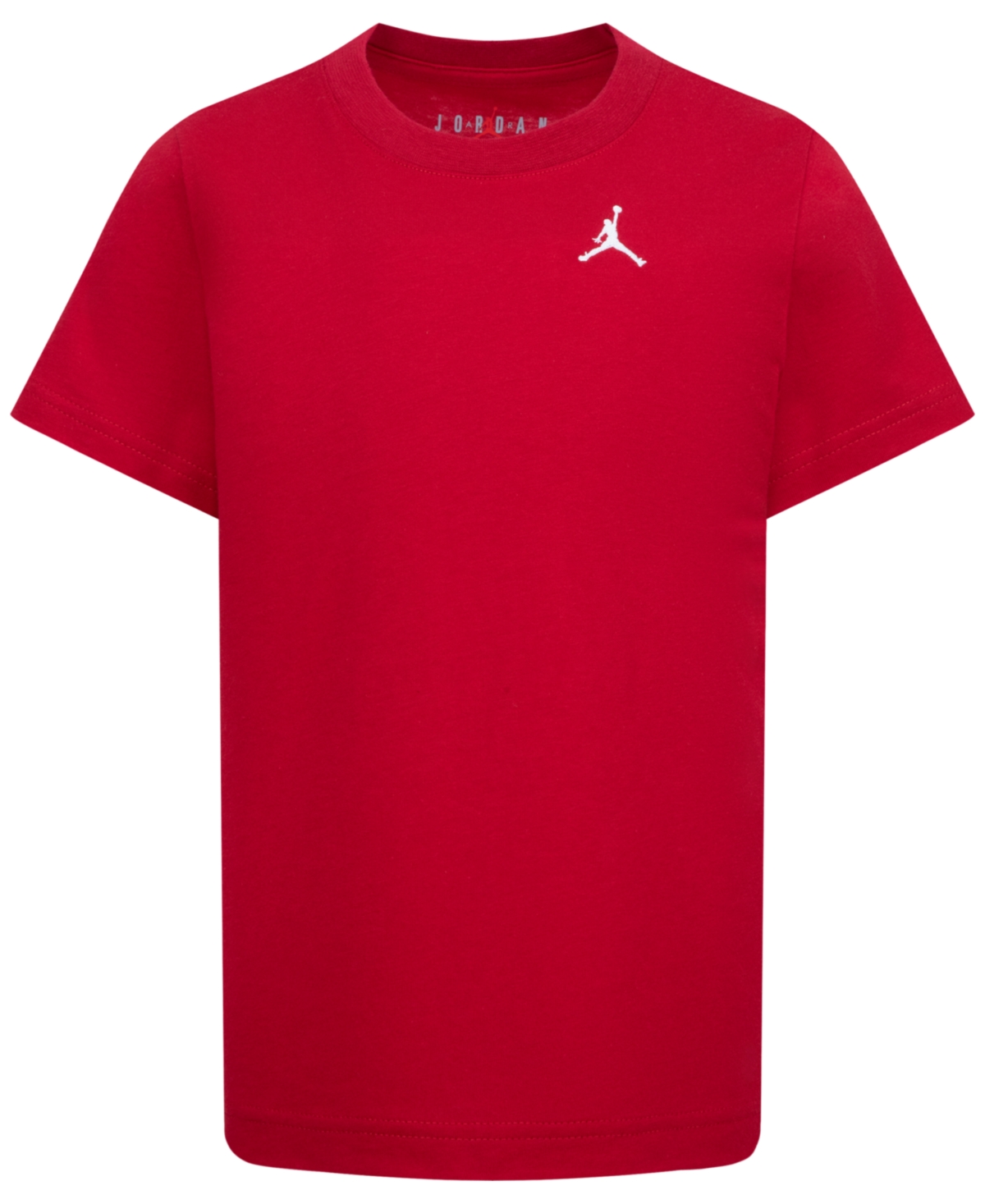 Jordan Little Boys Jumpman Air Embroidered Short-sleeve T-shirt In White