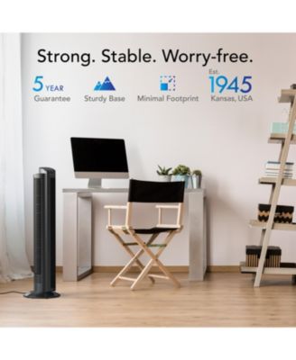 OZI42 42" Whole Room Air Circulator Tower Fan with Remote Control