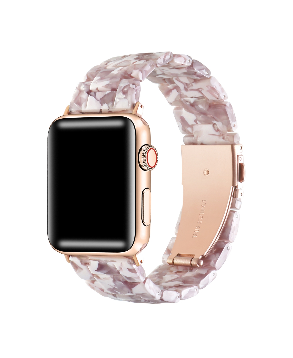 Women's Claire Resin Band for Apple Watch Size-38mm,40mm,41mm - Light Moch