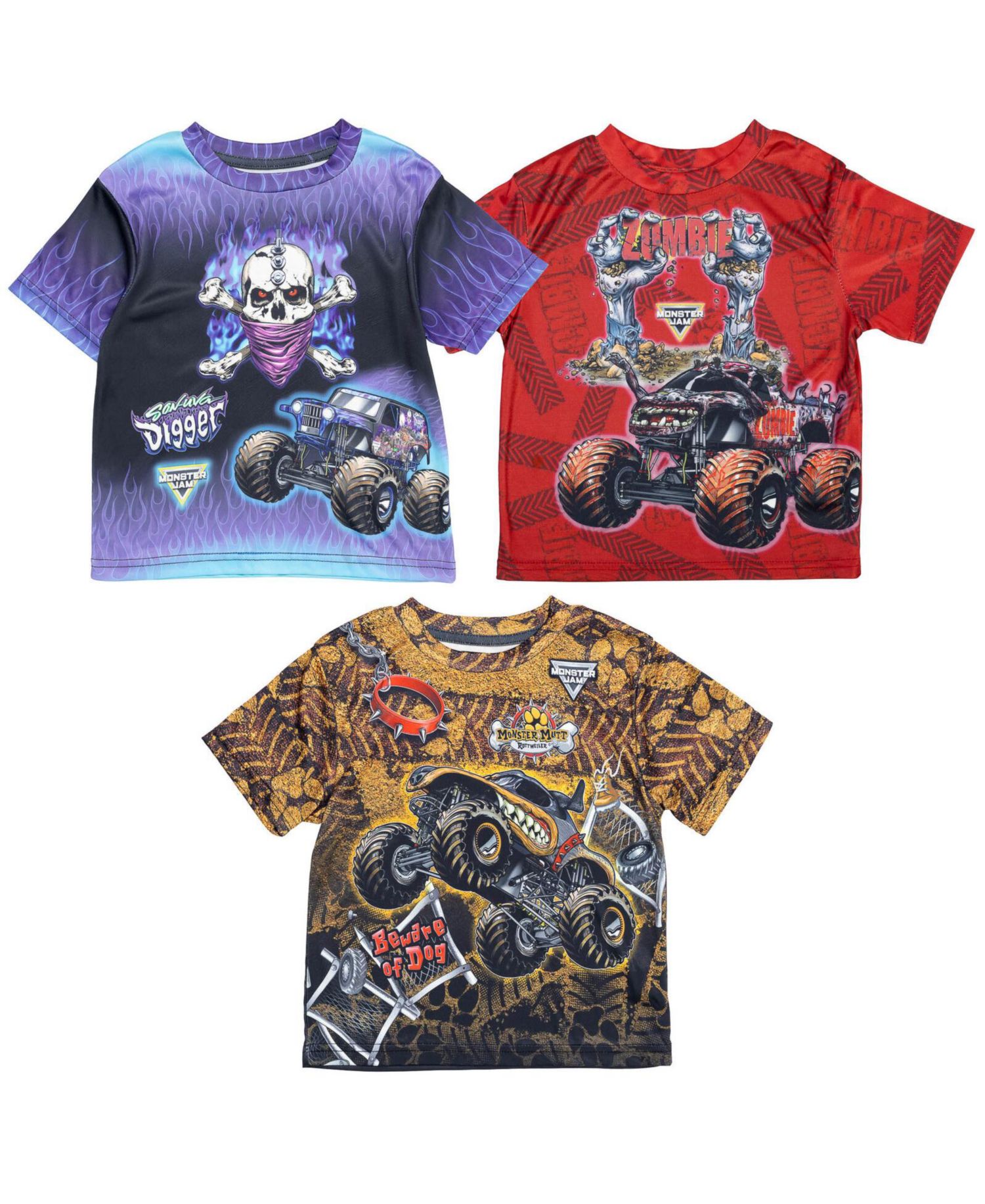 Boys 3 Pack T-Shirts