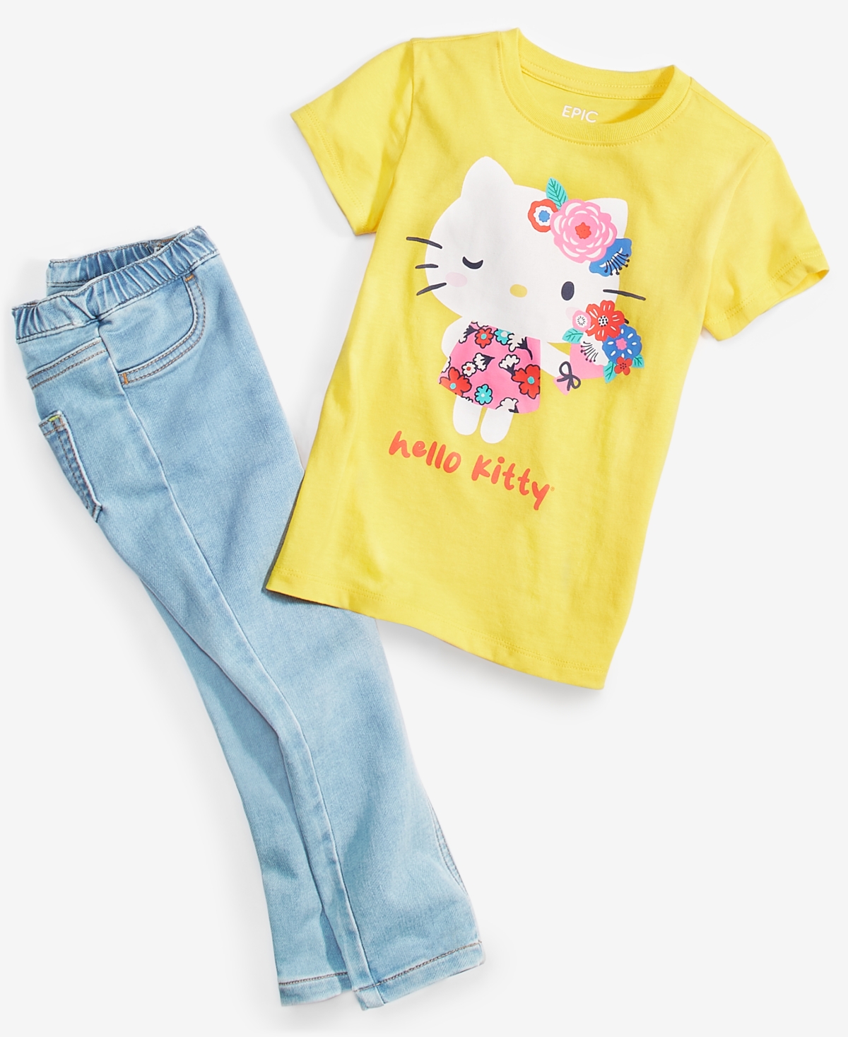 Epic Threads Toddler Girls Hello Kitty Graphic T-Shirt, Created for Macy's
