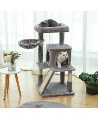 Cat Tree With Sisal-covered Scratching Posts