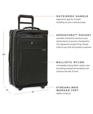 Baseline Tall Carry-On 2-Wheel Garment Bag