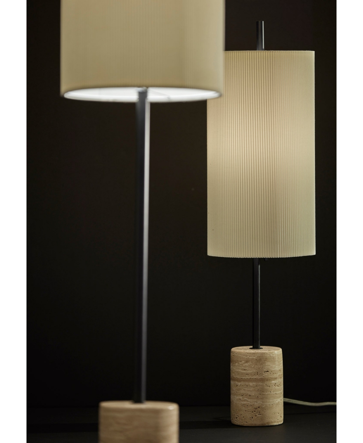 Adesso 30" Eleanor Table Lamp In Black