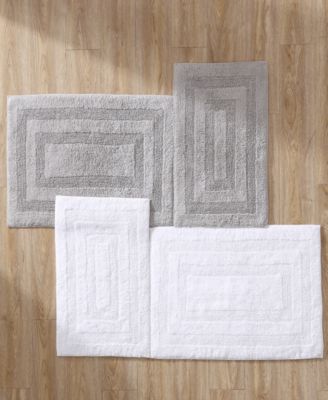 Micellar Solid Reversible Cotton Tufted 2-Pc. Bath Rug Set