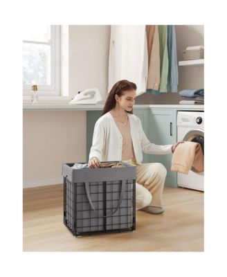 Laundry Hamper,Laundry Basket, Collapsible Clothes Hamper, Removable and Washable Liner