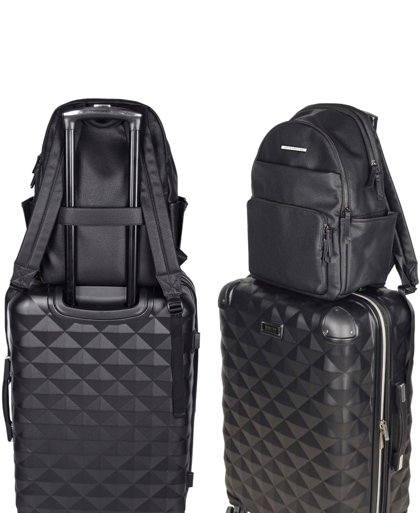 Рюкзак Kenneth Cole Reaction Double Compartment Marley, цвет: Чёрный — фото 5