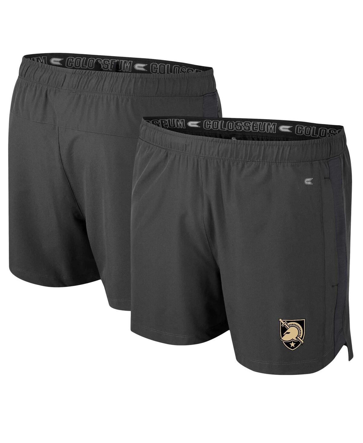Shop Colosseum Men's Charcoal Appalachian State Mountaineers Langmore Shorts