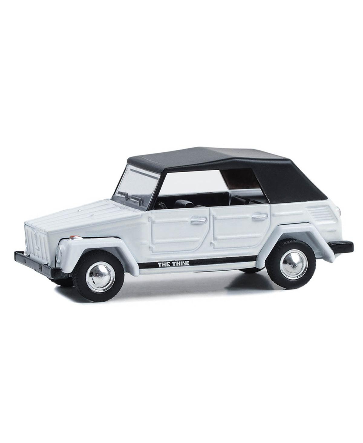 Greenlight Collectibles 1/64 1973 Volkswagen Thing Typew/ Black Top Club Vee-Dub - White